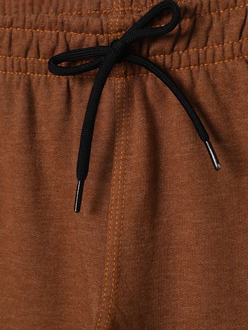 Bermuda Moletinho Infantil Para Menino - MARROM