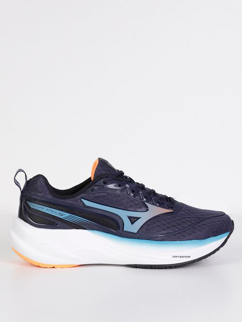 Tênis Space 5 Junior Mizuno Juvenil Para Menino- MARINHO/BRANCO