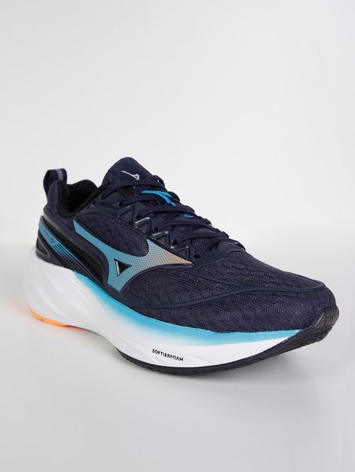 Tênis Space 5 Junior Mizuno Juvenil Para Menino- MARINHO/BRANCO