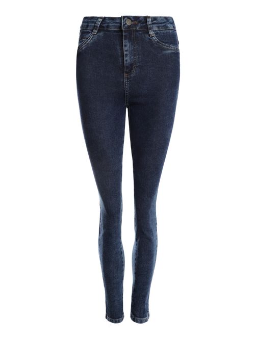Calça Jeans Levanta Bumbum Sawary Feminina AZUL