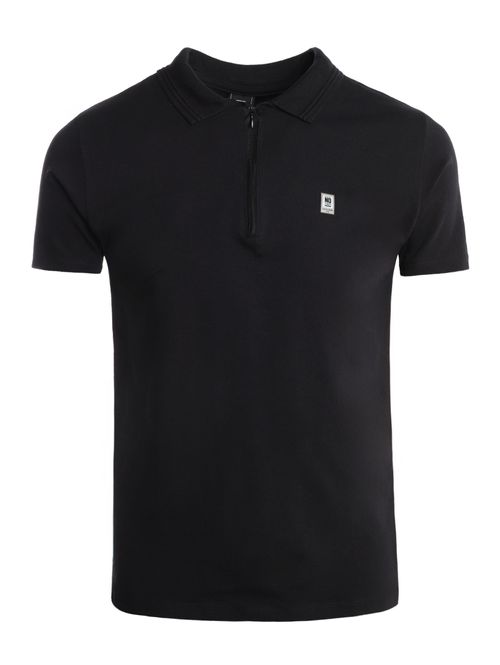 Polo Malha Manga Curta No Stress Masculina PRETO