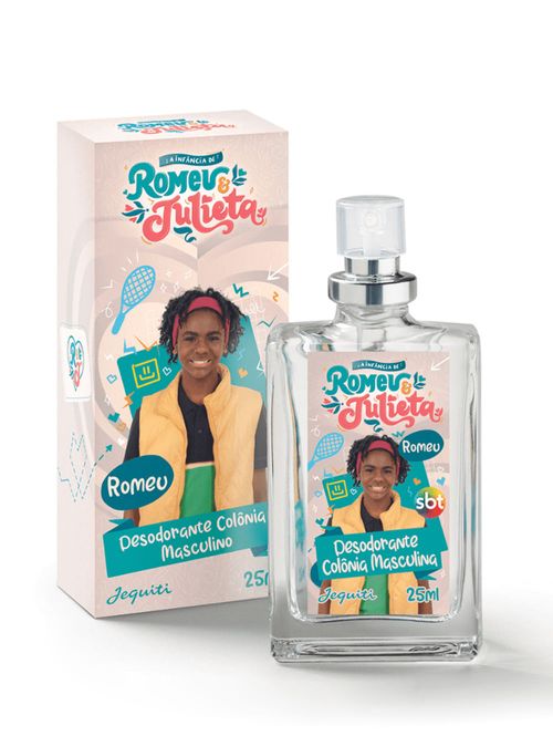 Deo Colônia Romeu e Julieta Jequiti Infantil 25ml UNICO