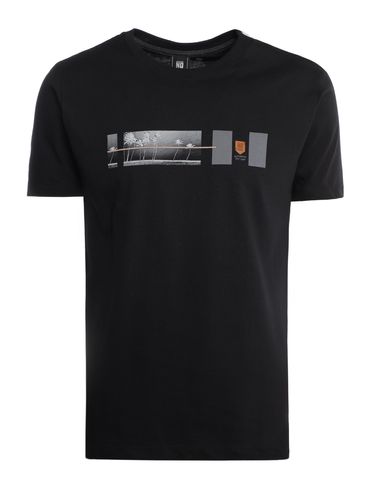 Camiseta Manga Curta No Stress Masculina PRETO