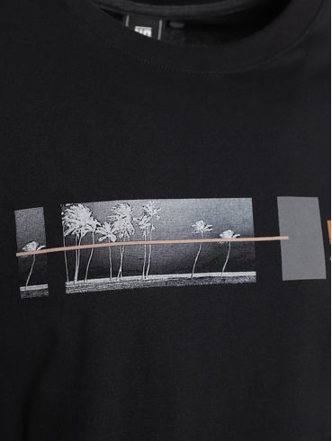 Camiseta Manga Curta No Stress Masculina PRETO