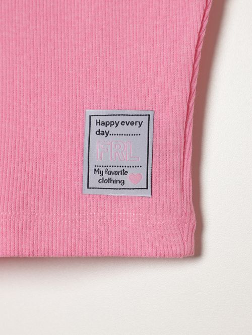 Conjunto Curto Juvenil Para Menina  - ROSA