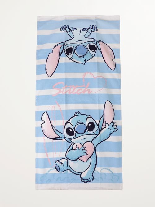 Toalha Stitch Lepper Infantil - ROSA CLARO
