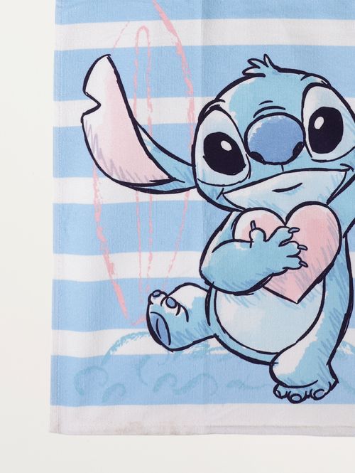 Toalha Stitch Lepper Infantil - ROSA CLARO