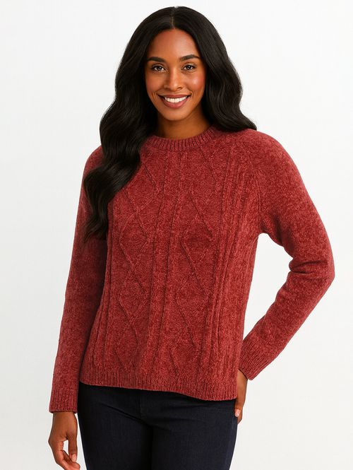 Blusão Tricot Feminino LARANJA