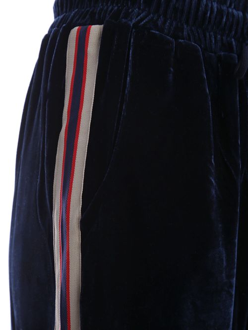 Calça Plush Reta Feminina AZUL