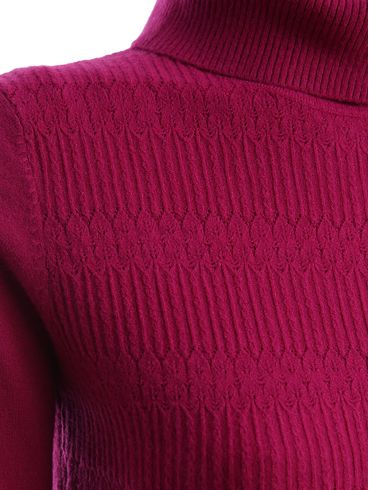 Blusa de Tricot Manga Longa Feminina PINK