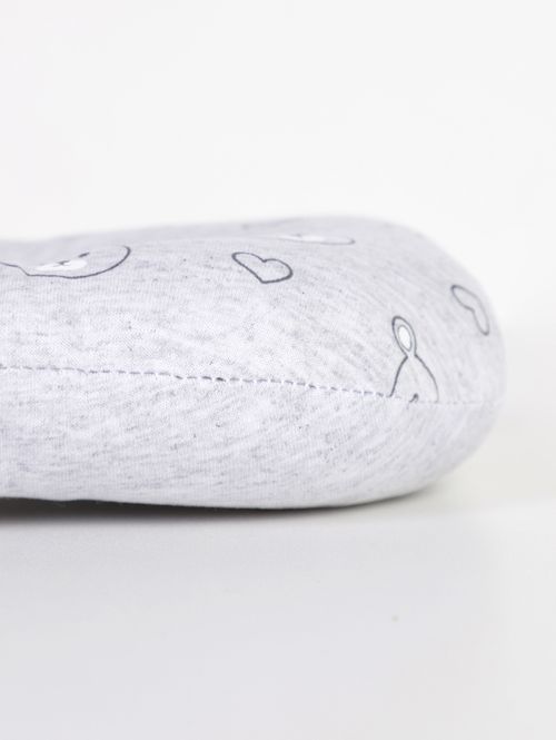 Travesseiro Anatômico Infantil Para Bebê - CINZA