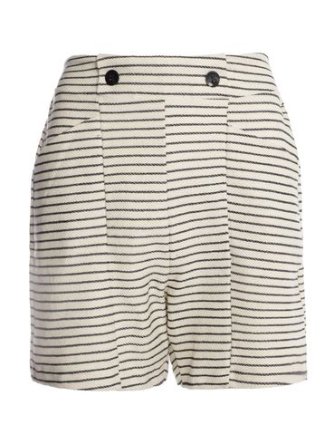 Short Moletinho Feminino OFF WHITE