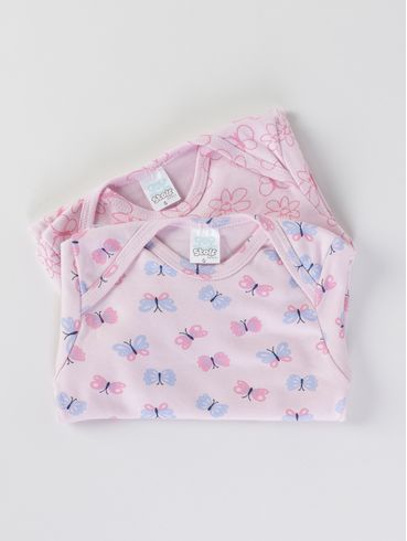 Pijama Suedine Estampado Infantil Para Bebê - SORTIDO
