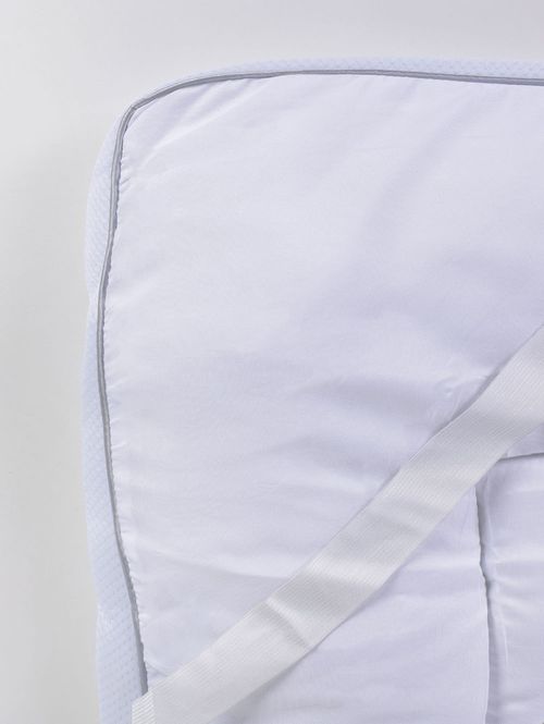 Pillow Top Queen Toque de Plumas BRANCO