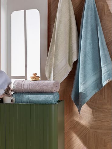 Toalha De Rosto Memphis Algodão Egípcio ROSA