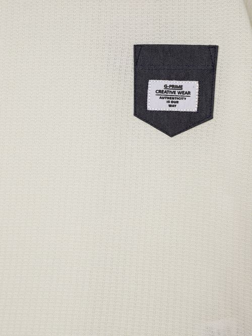 Camiseta Manga Curta Infantil Para Menino - OFF WHITE