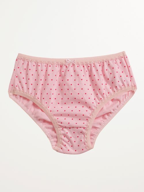 Calcinha Infantil Para Menina - Rosa