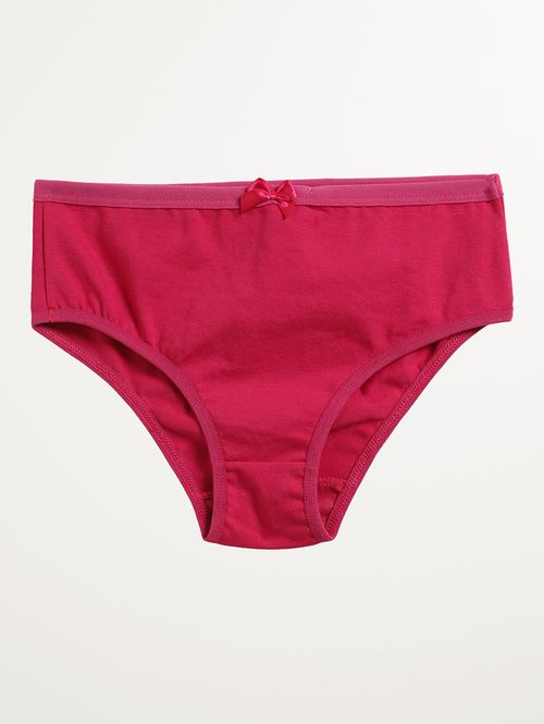 Calcinha Cotton Infantil Para Menina - PINK