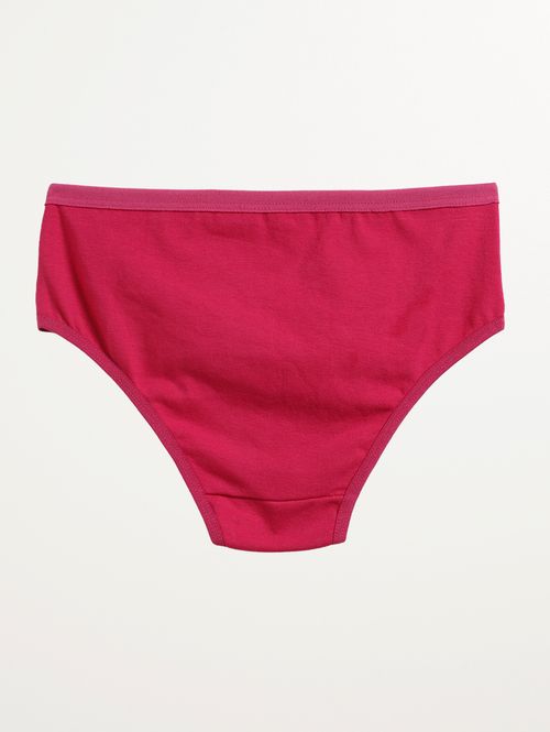 Calcinha Cotton Infantil Para Menina - PINK