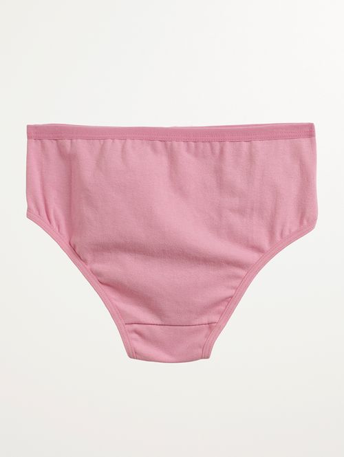 Calcinha Cotton Infantil Para Menina - ROSA