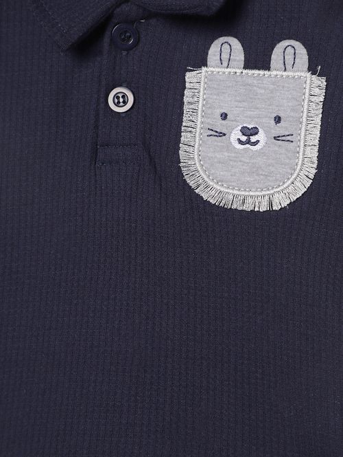 Conjunto Curto Infantil Para Bebê - MARINHO