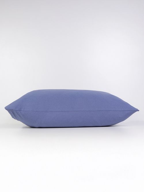 Fronha Malha Lisa Portallar AZUL