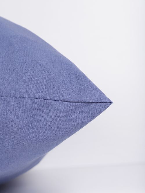 Fronha Malha Lisa Portallar AZUL