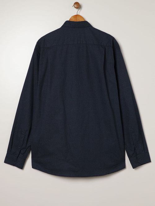 Camisa Nobre Gravataria Plus Size Masculina MARINHO