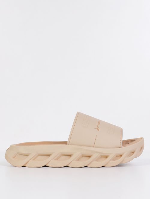 Chinelo Slide Rider Juvenil Para Menino - BEGE