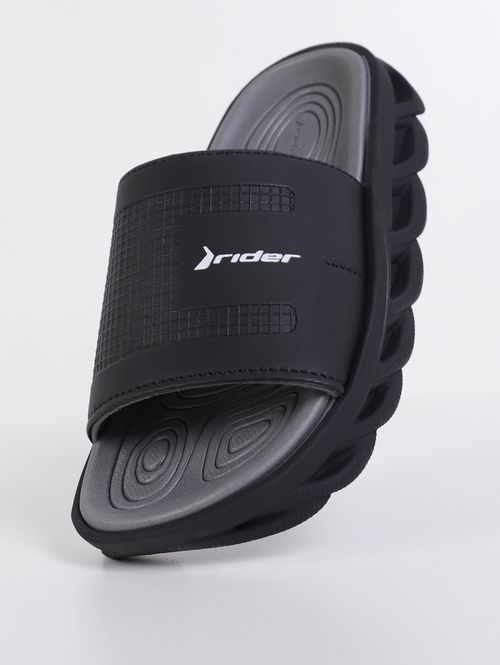 Chinelo Slide Rider Juvenil Para Menino - PRETO