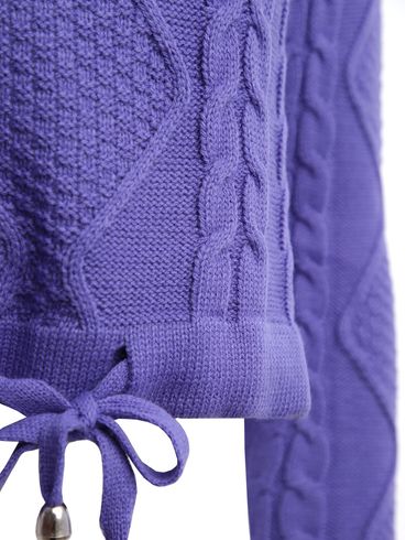 Blusa de Tricot Feminina AZUL