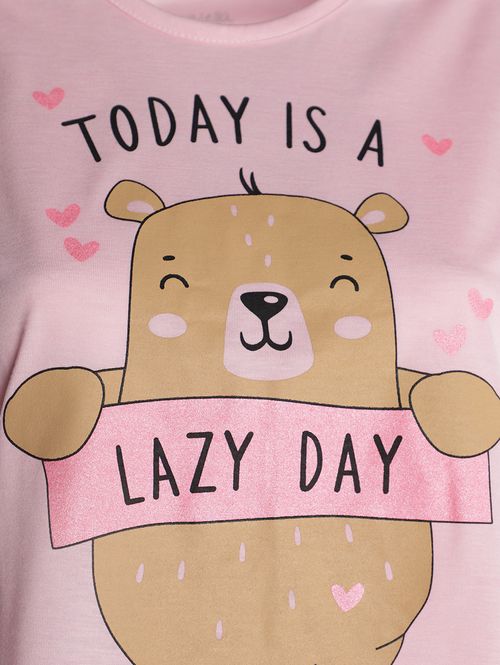 Pijama Curto Feminino ROSA