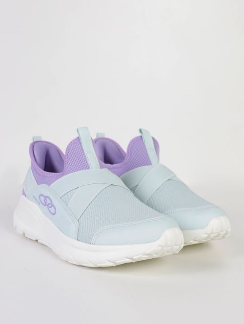 Tênis Olympikus Juvenil Para Menina - VERDE/LILAS