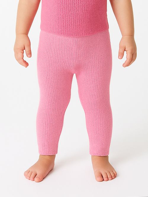 Calça Fusô Infantil Para Bebê- Rosa