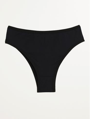 Calcinha Tanga Microfibra Feminina PRETO