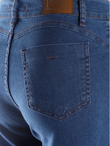 Calça Jeans Cigarrete Feminina AZUL