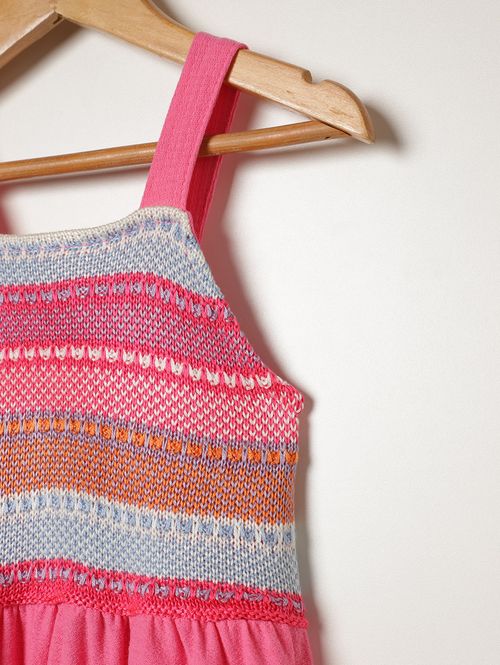 Vestido Infantil Para Menina - ROSA