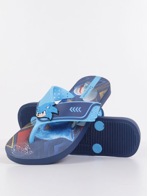 Chinelo Sonic Ipanema Infantil Para Menino- AZUL/MARINHO