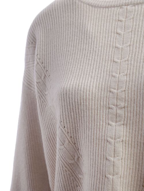 Blusa Tricot Feminina AREIA