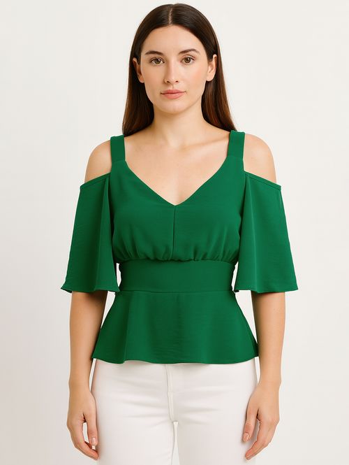 Blusa Manga Curta Autentique Feminina VERDE