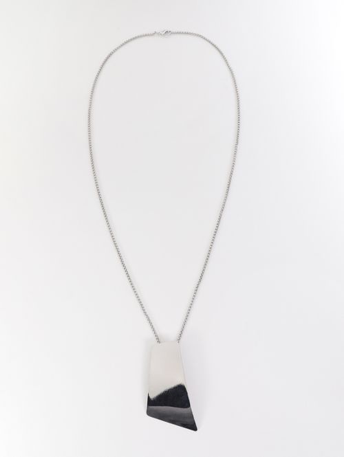 Colar Alongado Orgânico PRATA