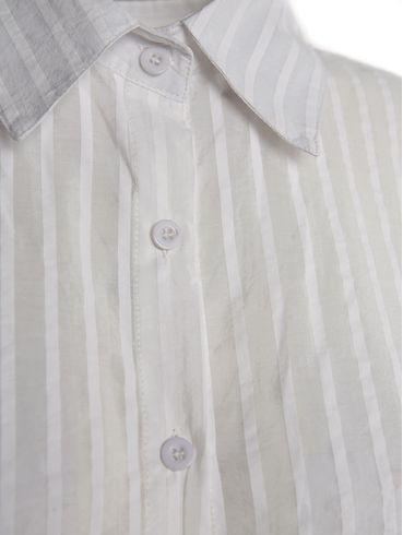 Camisa Listrada Autentique Feminina BRANCO