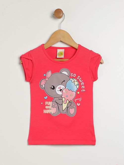 Conjunto Curto Infantil Para Menina - PINK