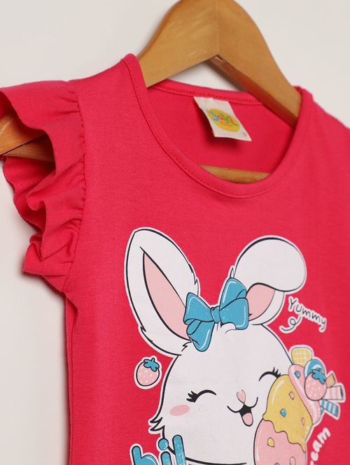 Conjunto Curto Infantil Para Menina - PINK