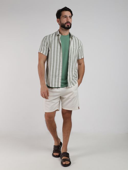 Camiseta Manga Curta Vels Masculina VERDE