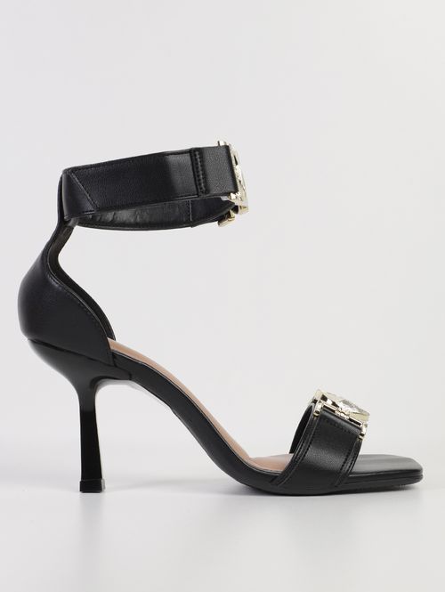 Sandália Salto Fino Beira Rio Feminina PRETO