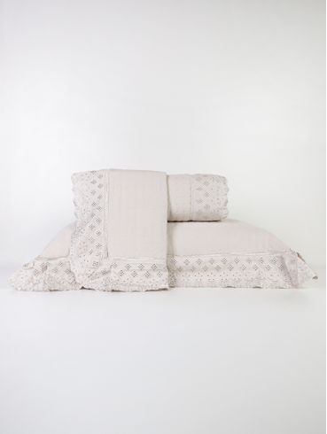 Colcha King Serena Corttex BEGE