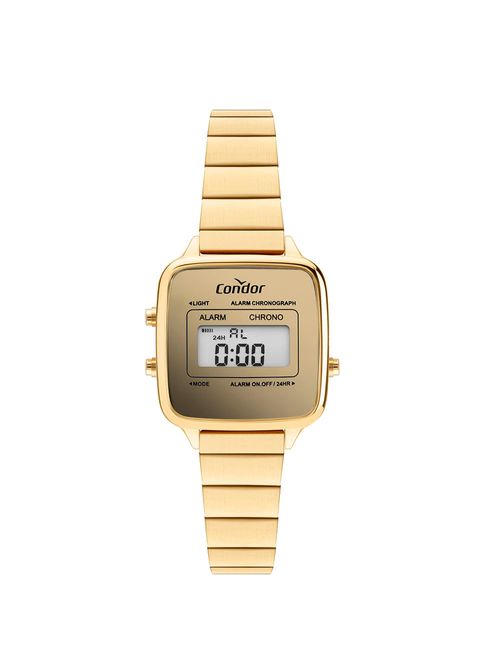 Relógio Digital Condor Feminino DOURADO