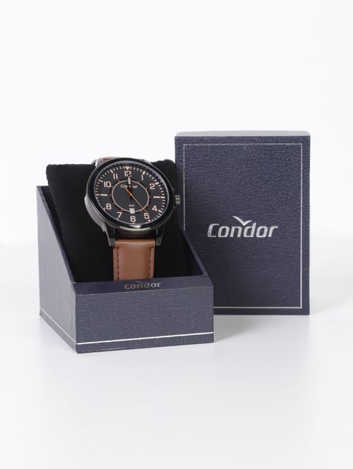Relógio Condor Masculino MARROM