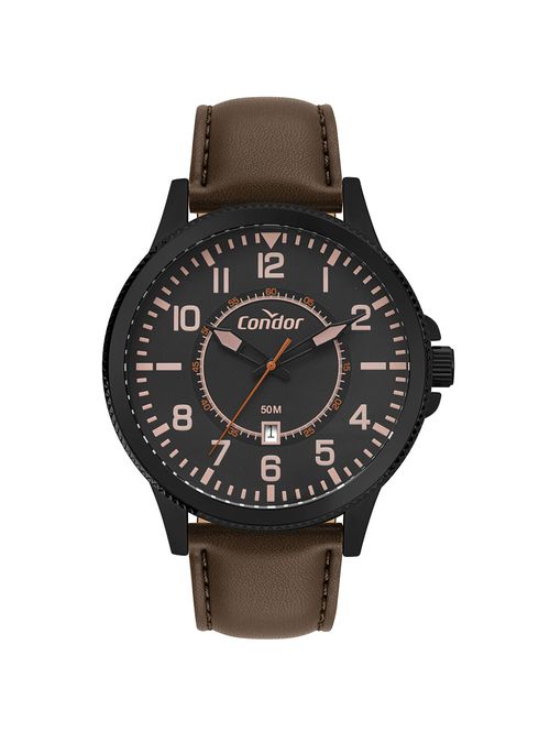 Relógio Condor Masculino MARROM